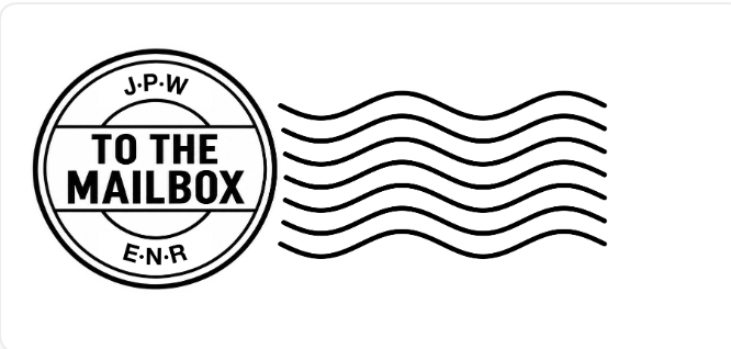 J·P·W — To the Mailbox — E·N·R